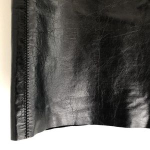 Vintage Skirts - Vintage 90's Gap Leather Black Midi Skirt Vintage Skirts - Vintage 90's Gap Leather Black Midi Skirt